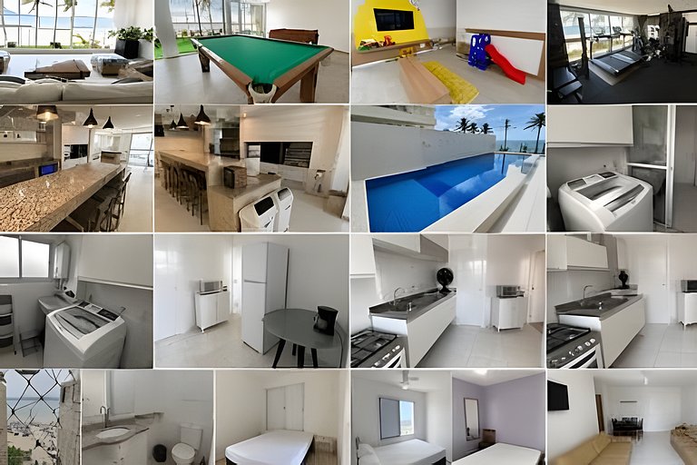 Apartamento Asturias frente ao mar